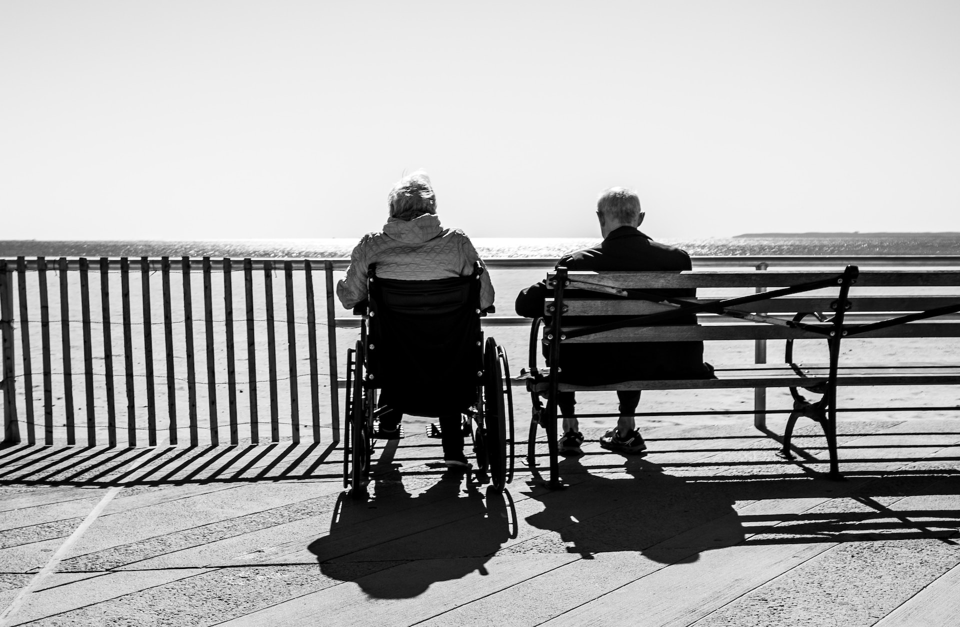 elderly in wheelchair
